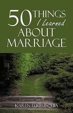 50 Things I Learned about Marriage