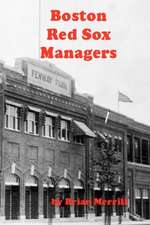 Boston Red Sox Managers