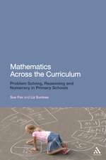 Mathematics Across the Curriculum: Problem-Solving, Reasoning and Numeracy in Primary Schools