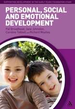 Personal, Social and Emotional Development