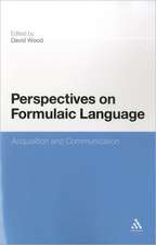 Perspectives on Formulaic Language: Acquisition and Communication