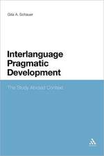 Interlanguage Pragmatic Development: The Study Abroad Context