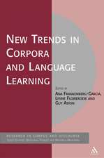 New Trends in Corpora and Language Learning