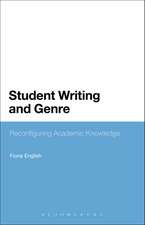 Student Writing and Genre: Reconfiguring Academic Knowledge