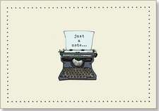 Typewriter Note Cards