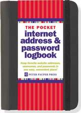 The Pocket Internet Address & Password Logbook