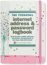 Tree of Hearts Internet Address & Password Logbook