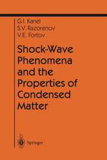 Shock-Wave Phenomena and the Properties of Condensed Matter