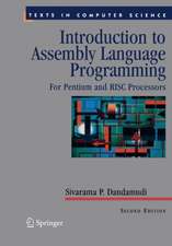 Introduction to Assembly Language Programming: For Pentium and RISC Processors