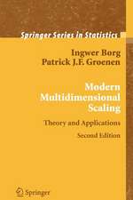 Modern Multidimensional Scaling: Theory and Applications