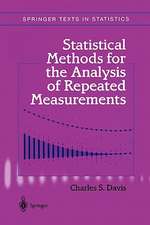 Statistical Methods for the Analysis of Repeated Measurements