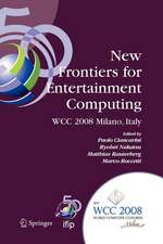 New Frontiers for Entertainment Computing: IFIP 20th World Computer Congress, First IFIP Entertainment Computing Symposium (ECS 2008), September 7-10, 2008, Milano, Italy