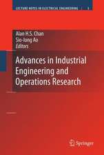 Advances in Industrial Engineering and Operations Research