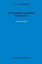 International Economic Institutions