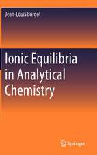 Ionic Equilibria in Analytical Chemistry