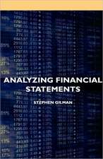 Analyzing Financial Statements