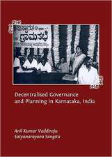 Decentralised Governance and Planning in Karnataka, India