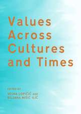 Values Across Cultures and Times