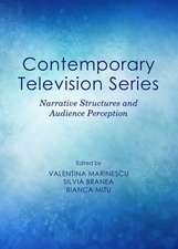 Contemporary Television Series: Narrative Structures and Audience Perception