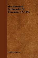 The Hereford Earthquake Of December 17, 1896