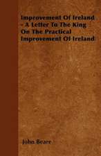 Improvement Of Ireland - A Letter To The King On The Practical Improvement Of Ireland