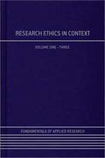 Research Ethics in Context