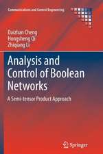 Analysis and Control of Boolean Networks