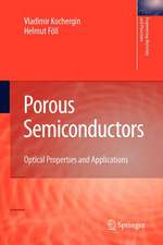 Porous Semiconductors: Optical Properties and Applications