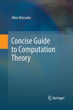 Concise Guide to Computation Theory