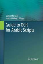 Guide to OCR for Arabic Scripts