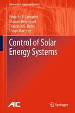 Control of Solar Energy Systems