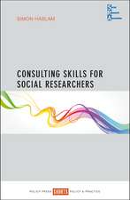 Consulting Skills for Social Researchers