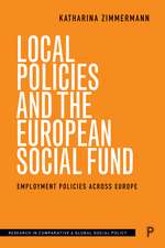 Local Policies and the European Social Fund: Employment Policies Across Europe