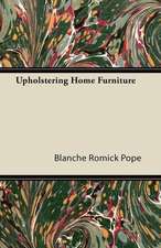 Upholstering Home Furniture