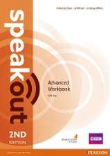 Speakout Advanced 2nd Edition Workbook with Key