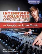 Internship & Volunteer Opportunities for People Who Love Music