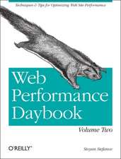 Web Performance Daybook V2