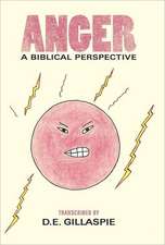 Anger, a Biblical Perspective