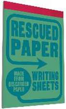 Rescued Paper Writing Sheets