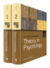 The SAGE Encyclopedia of Theory in Psychology