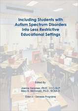 Including Students with Autism Spectrum Disorders Into Less Restrictive Educational Settings