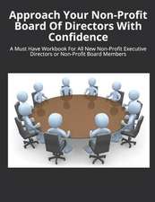 Approach Your Non-Profit Board of Directors with Confidence