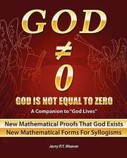 God Is Not Equal to Zero