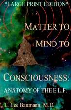 Matter to Mind to Consciousness