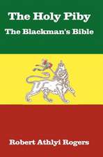 The Holy Piby the Blackman's Bible