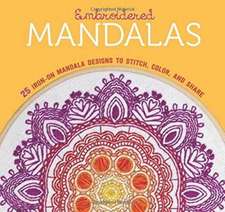 Embroidered Mandalas