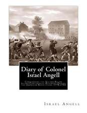 Diary of Colonel Israel Angell