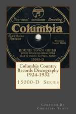 Columbia Country Records Discography 1924-1932