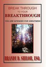 Break Through to Your Breakthrough