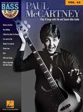 Paul McCartney Bass Play-Along Volume 43 Book/Online Audio